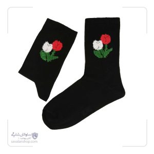 اسپرت پنبه بلند طرح گل کد 1537